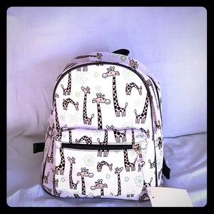 💥HP 💥 🆕 BEIGE GIRAFFE  MINI BACKPACK GIFT 🦒